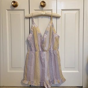 Stripped Romper